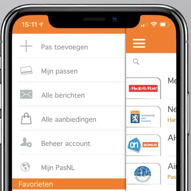 PasNl gratis app om al je klantpasjes op te slaan