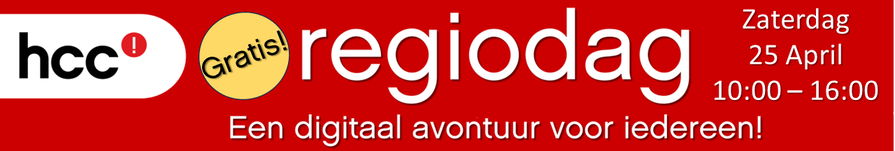 Aankondiging HCC regiodag eindhoven 25 april 2026