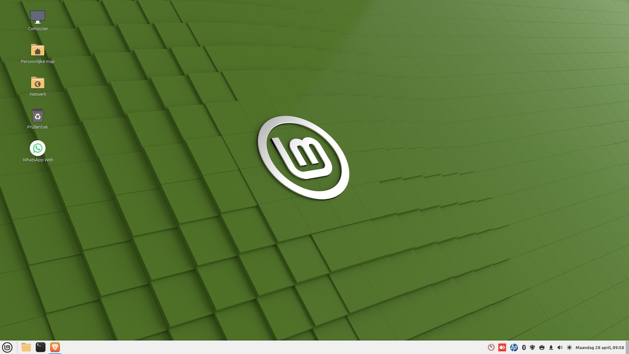plaatje van linux mint