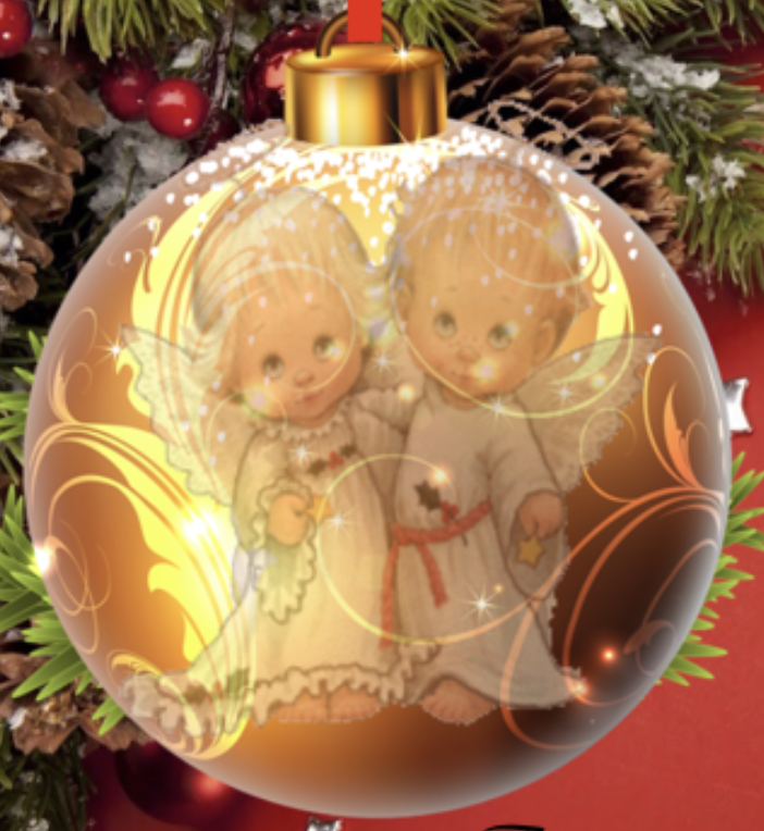 Zo maak je een kerskaart met je eigen foto in een kerstbal