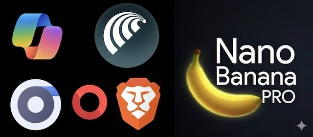 AI browsers en Nano Banana Pro
