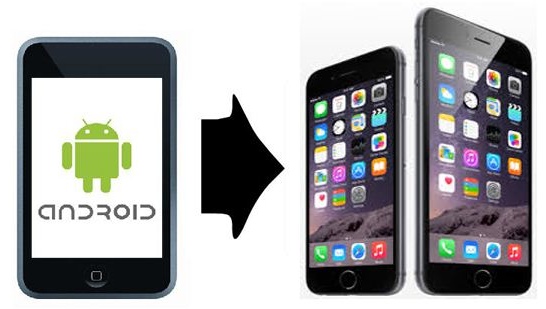 android naar iphone 6 plus