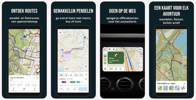 Organic maps open source navigatie