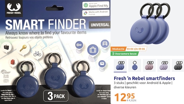 Smart finder action 3 pack aanbieding