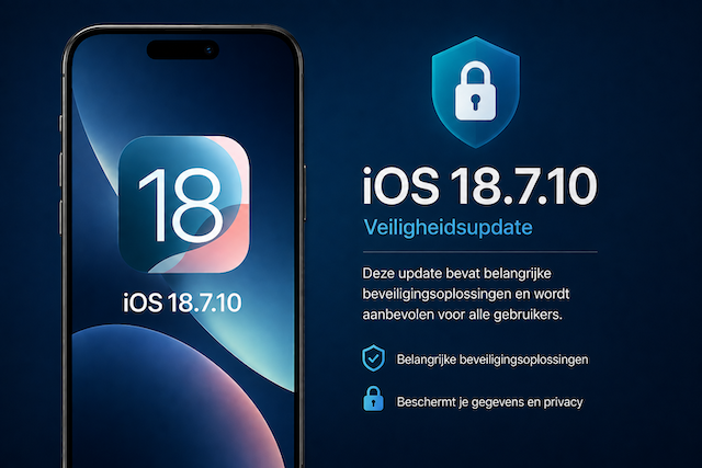 Veiligheidsupdate voor oude iphone en ipads